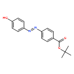 BENZOIC ACID, 4-[(4-HYDROXYPHENYL)AZO]-, 1,1-DIMETHYLETHYL ESTER