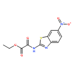 ethyl 2-((6-nitrobenzo[d]thiazol-2-yl)amino)-2-oxoacetate