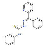 Hydrazinecarbothioamide, 2-(di-2-pyridinylmethylene)-N-phenyl-