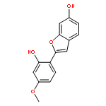 6-hydroxy-2-(2-hydroxy-4-methoxyphenyl) benzofuran