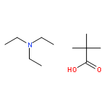 PROPANOIC ACID, 2,2-DIMETHYL-, COMPD. WITH N,N-DIETHYLETHANAMINE(1:1)