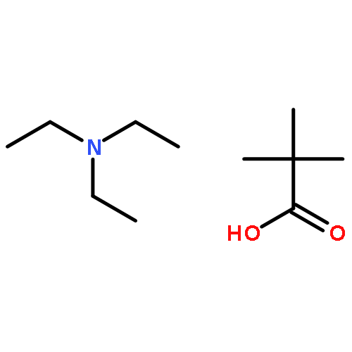 PROPANOIC ACID, 2,2-DIMETHYL-, COMPD. WITH N,N-DIETHYLETHANAMINE(1:1)