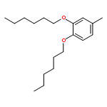 BENZENE, 1,2-BIS(HEXYLOXY)-4-METHYL-