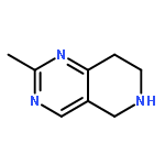 2-Methyl-5,6,7,8-tetrahydro-pyrido[4,3-d]pyrimidine