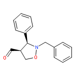 4-Isoxazolidinecarboxaldehyde, 3-phenyl-2-(phenylmethyl)-, (3S,4S)-