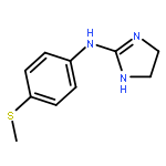 1H-Imidazol-2-amine, 4,5-dihydro-N-[4-(methylthio)phenyl]-