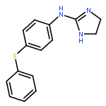 1H-Imidazol-2-amine, 4,5-dihydro-N-[4-(phenylthio)phenyl]-