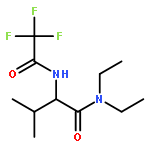 Butanamide, N,N-diethyl-3-methyl-2-[(trifluoroacetyl)amino]-, (2S)-