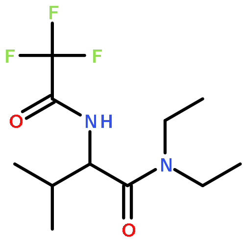 Butanamide, N,N-diethyl-3-methyl-2-[(trifluoroacetyl)amino]-, (2S)-