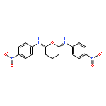 2H-Pyran-2,6-diamine, tetrahydro-N,N'-bis(4-nitrophenyl)-, (2R,6S)-rel-