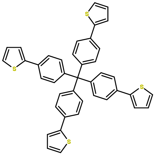 THIOPHENE, 2,2',2'',2'''-(METHANETETRAYLTETRA-4,1-PHENYLENE)TETRAKIS-