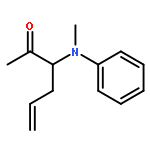 5-Hexen-2-one, 3-(methylphenylamino)-