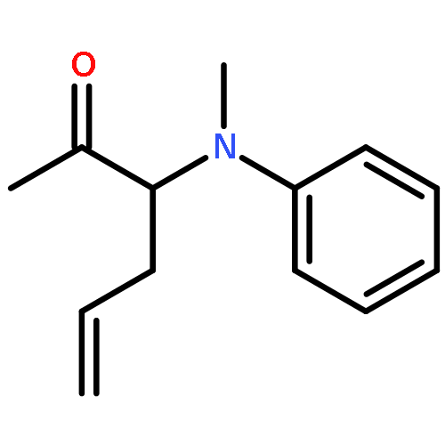 5-Hexen-2-one, 3-(methylphenylamino)-