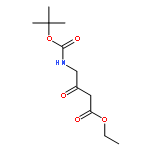 Ethyl 4-((tert-butoxycarbonyl)amino)-3-oxobutanoate