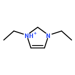 1H-Imidazolium, 1,3-diethyl-