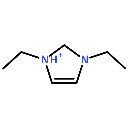 1H-Imidazolium, 1,3-diethyl-