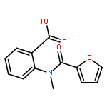 2-(N-Methylfuran-2-carboxamido)benzoic acid