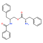 L-PHENYLALANINE, 2-(BENZOYLAMINO)-3-PHENYLPROPYL ESTER, (S)-