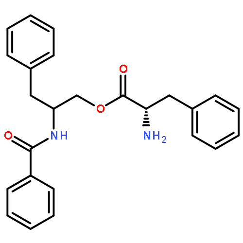 L-PHENYLALANINE, 2-(BENZOYLAMINO)-3-PHENYLPROPYL ESTER, (S)-