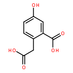 Benzeneacetic acid, 2-carboxy-4-hydroxy-