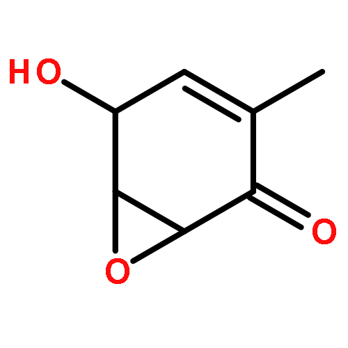 7-Oxabicyclo[4.1.0]hept-3-en-2-one,5-hydroxy-3-methyl-, (1R,5S,6R)-