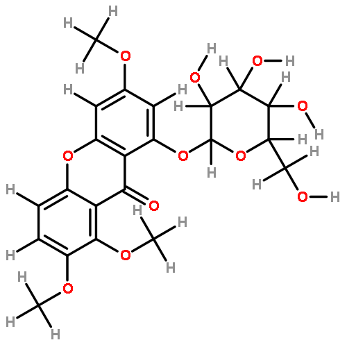 1-Glucosyl-decussatin