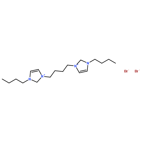 1H-Imidazolium, 1,1'-(1,4-butanediyl)bis[3-butyl-, dibromide