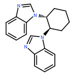 1H-BENZIMIDAZOLE, 1,1'-(1R,2R)-1,2-CYCLOHEXANEDIYLBIS-