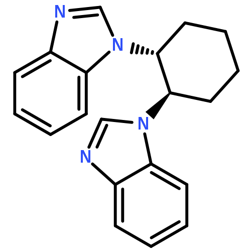 1H-BENZIMIDAZOLE, 1,1'-(1R,2R)-1,2-CYCLOHEXANEDIYLBIS-