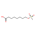 Octanoic acid, 8-[(methylsulfonyl)oxy]-