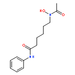 HEXANAMIDE, 6-(ACETYLHYDROXYAMINO)-N-PHENYL-