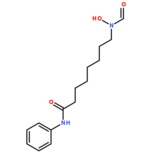 Octanamide, 8-(formylhydroxyamino)-N-phenyl-