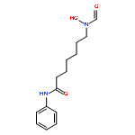 HEPTANAMIDE, 7-(FORMYLHYDROXYAMINO)-N-PHENYL-