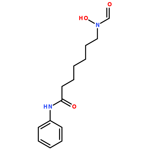 HEPTANAMIDE, 7-(FORMYLHYDROXYAMINO)-N-PHENYL-