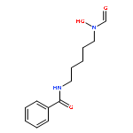 Benzamide, N-[5-(formylhydroxyamino)pentyl]-