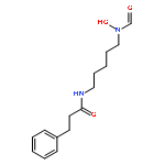 BENZENEPROPANAMIDE, N-[5-(FORMYLHYDROXYAMINO)PENTYL]-