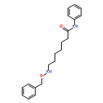 Heptanamide, N-phenyl-7-[(phenylmethoxy)amino]-