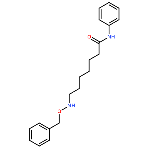 Heptanamide, N-phenyl-7-[(phenylmethoxy)amino]-