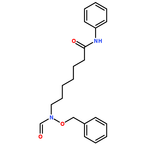 HEPTANAMIDE, 7-[FORMYL(PHENYLMETHOXY)AMINO]-N-PHENYL-