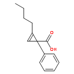 2-Cyclopropene-1-carboxylic acid, 2-butyl-1-phenyl-