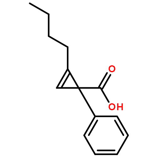 2-Cyclopropene-1-carboxylic acid, 2-butyl-1-phenyl-