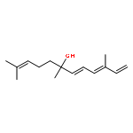 (7E,9Z)-2,6,10-trimethyl-dodeca-2,7,9,11-tetraen-6-ol