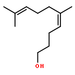 4,8-Decadien-1-ol, 5,9-dimethyl-, (4E)-