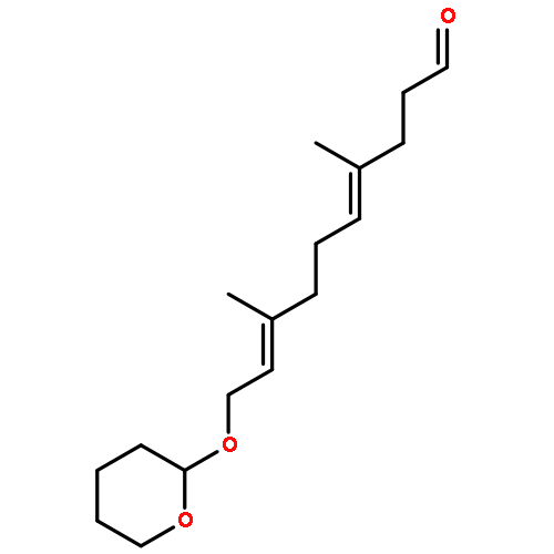 4,8-DECADIENAL, 4,8-DIMETHYL-10-[(TETRAHYDRO-2H-PYRAN-2-YL)OXY]-, (E,E)-