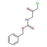 Carbamic acid, (3-chloro-2-oxopropyl)-, phenylmethyl ester