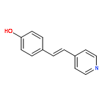 (e)-4-(4-hydroxystyryl)pyridine