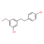 Phenol, 3-[2-(4-hydroxyphenyl)ethyl]-5-methoxy-