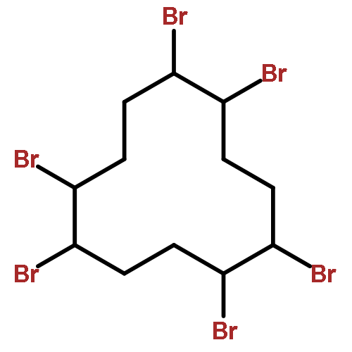 Cyclododecane, 1,2,5,6,9,10-hexabromo-, (1R,2R,5S,6R,9R,10S)-