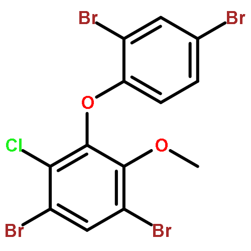 BENZENE, 1,5-DIBROMO-2-CHLORO-3-(2,4-DIBROMOPHENOXY)-4-METHOXY-