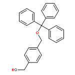 BENZENEMETHANOL, 4-[(TRIPHENYLMETHOXY)METHYL]-